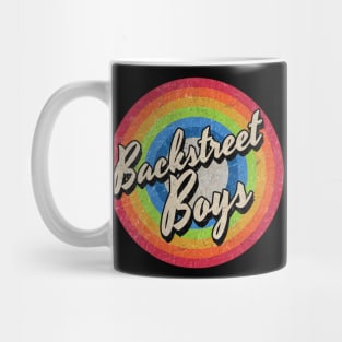 Vintage Style circle - Backstreet boys Mug